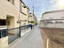 【東京都/目黒区中央町】目黒区中央町一丁目　売地　B区画/全2区画 前面道路