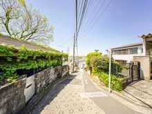 【神奈川県/横浜市港北区篠原西町】港北区篠原西町　古家付土地 前面道路