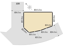 【神奈川県/横浜市都筑区すみれが丘】都筑区すみれが丘　土地 区画図