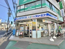 【神奈川県/横浜市金沢区金沢町】横浜市金沢区金沢町 売地 2号棟/全2区画 ローソン・スリーエフ　金沢谷津店（現地より約320m）