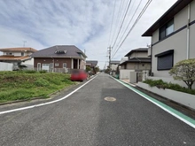 【神奈川県/横浜市栄区桂台西】横浜市栄区桂台西1丁目　土地 前面道路