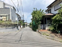 【神奈川県/横浜市栄区本郷台】横浜市栄区本郷台2丁目　土地 前面道路：西側