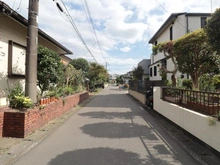 【神奈川県/横浜市栄区本郷台】栄区本郷台3丁目　古家付土地 前面道路