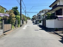 【神奈川県/横浜市栄区小山台】横浜市栄区小山台1丁目土地 前面道路：南西側前面道路