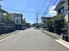 【神奈川県/横浜市栄区小山台】横浜市栄区小山台1丁目土地 前面道路：南東側前面道路