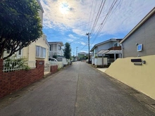 【神奈川県/茅ヶ崎市南湖】茅ヶ崎市南湖6丁目　古家付土地 前面道路
