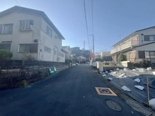 【神奈川県/鎌倉市今泉台】鎌倉市今泉台6丁目　土地 前面道路
