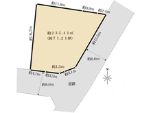 【神奈川県/鎌倉市今泉台】鎌倉市今泉台6丁目　土地 区画図