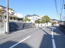 【東京都/町田市つくし野】町田市つくし野4丁目 売地 前面道路