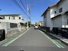 【神奈川県/横浜市青葉区しらとり台】青葉区しらとり台売地 前面道路