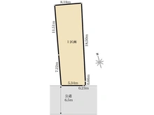 【神奈川県/横浜市青葉区しらとり台】青葉区しらとり台売地 区画図