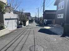 【神奈川県/横浜市青葉区大場町】青葉区大場町　売地 前面道路