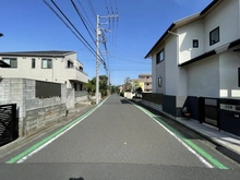 【神奈川県/横浜市青葉区しらとり台】青葉区しらとり台　売地 前面道路