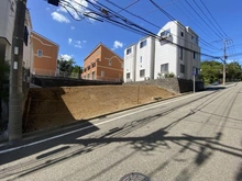 【神奈川県/横浜市青葉区あざみ野】青葉区あざみ野一丁目　土地 現地
