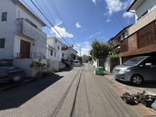 【神奈川県/横浜市青葉区荏子田】青葉区荏子田2丁目　土地 前面道路