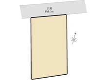 【東京都/国分寺市東元町】国分寺市東元町2丁目　売地 区画図