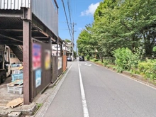 【東京都/小金井市桜町】小金井市桜町2丁目　売地 前面道路