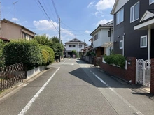【東京都/昭島市宮沢町】昭島市宮沢町2丁目　売地 前面道路：物件：左側