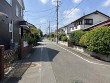 【東京都/昭島市宮沢町】昭島市宮沢町2丁目　売地 前面道路：物件：右側