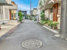 【東京都/杉並区成田西】杉並区成田西1丁目　建築条件付き土地 前面道路