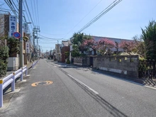 【東京都/杉並区今川】杉並区今川4丁目　土地 前面道路：東側前面道路幅員約7.9m