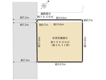 【東京都/杉並区善福寺】杉並区善福寺2丁目　土地 区画図