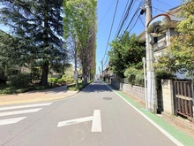 【東京都/杉並区高井戸東】杉並区高井戸東1丁目　土地　D棟 前面道路