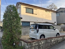 【東京都/杉並区善福寺】杉並区善福寺2丁目　土地 現地（古家あり）：対象不動産：写真中央奥