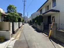 【東京都/杉並区本天沼】杉並区本天沼2丁目土地　D区画 前面道路
