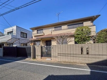 【東京都/杉並区桃井】杉並区桃井4丁目　土地 現地（古家あり）：対象不動産は写真左側の一部