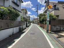 【東京都/杉並区成田東】杉並区成田東5丁目　土地 前面道路：西側前面道路
