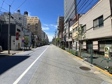 【東京都/荒川区西日暮里】荒川区西日暮里1丁目　土地 前面道路：南側都道