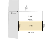 【東京都/杉並区今川】杉並区今川2丁目土地　B号地 区画図