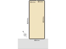 【東京都/杉並区下井草】杉並区下井草5丁目　土地 区画図