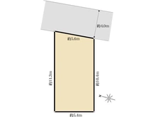 【東京都/杉並区高円寺北】杉並区高円寺北2丁目　土地 区画図