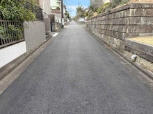 【神奈川県/鎌倉市西鎌倉】西鎌倉2丁目　売地 前面道路