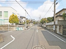 【神奈川県/鎌倉市西鎌倉】西鎌倉2丁目　売地 前面道路