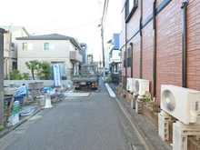 【東京都/大田区多摩川】大田区多摩川2丁目　売地1区画 前面道路