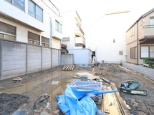 【東京都/大田区多摩川】大田区多摩川2丁目　売地2区画 現地：全2区画／右側