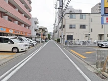 【神奈川県/川崎市幸区南幸町】川崎市幸区南幸町1丁目　売地2区画 前面道路