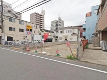 【神奈川県/川崎市幸区南幸町】川崎市幸区南幸町1丁目　売地2区画 現地：全2区画　奥側
