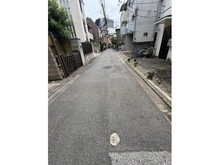 【東京都/文京区本駒込】文京区本駒込3丁目　建築条件付売地 前面道路