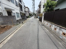 【東京都/文京区本駒込】文京区本駒込3丁目　建築条件付売地 前面道路