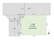 【東京都/大田区蒲田本町】大田区蒲田本町二丁目 建築条件無売地 1区画 区画図