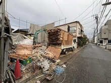 【東京都/品川区豊町】品川区豊町1丁目　建築条件付土地 現地
