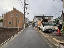 【東京都/品川区豊町】品川区豊町1丁目　建築条件付土地 前面道路