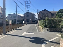 【東京都/練馬区田柄】練馬区田柄4丁目　売地 前面道路