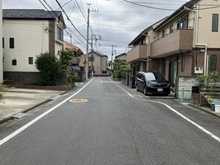 【東京都/練馬区田柄】練馬区田柄4丁目　売地 前面道路
