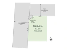 【東京都/港区白金】港区白金3丁目　売地 区画図