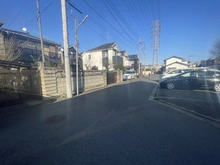 【東京都/三鷹市新川】三鷹市新川1丁目 売地 前面道路：画像左